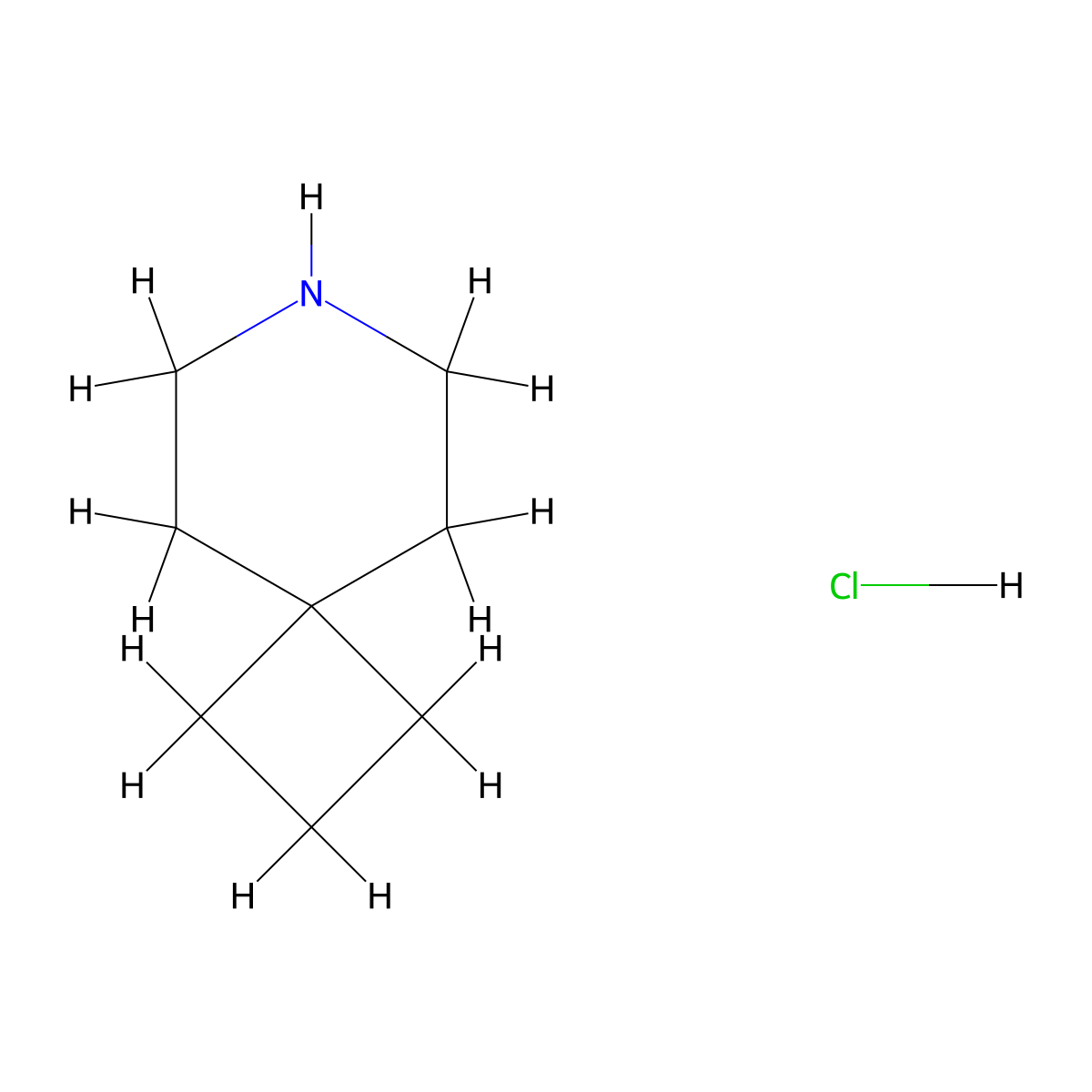 7-Azaspiro[3.5]nonane hydrochloride molecular structure, CAS 1414885-16-7