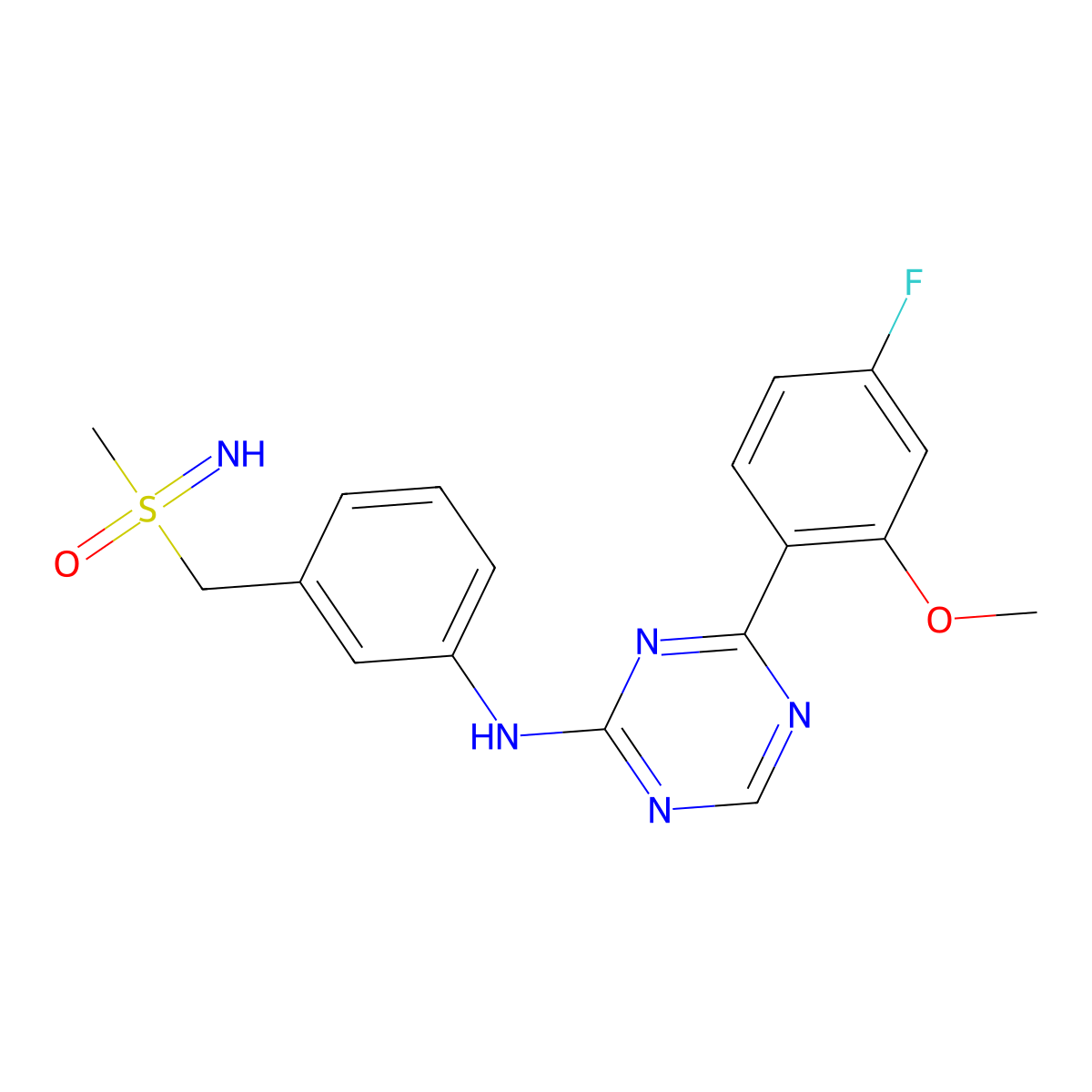 Atuveciclib Racemate molecular structure, CAS 1414943-88-6