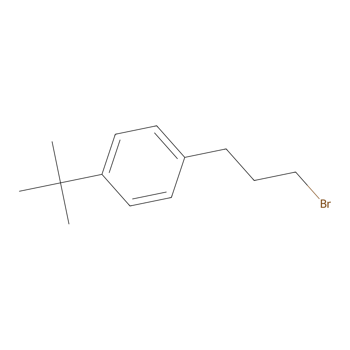 1-(3-Bromopropyl)-4-(tert-butyl)benzene molecular structure, CAS 141499-24-3