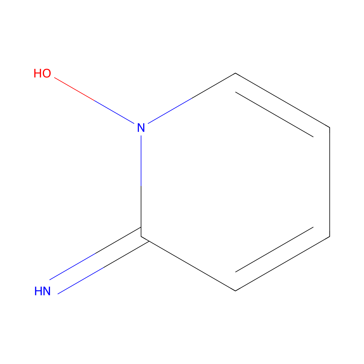2-Aminopyridine N-Oxide molecular structure, CAS 14150-95-9