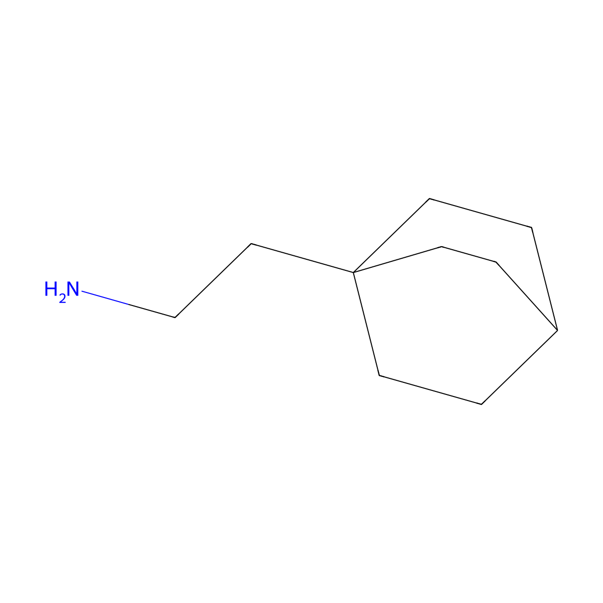 2-{Bicyclo[2.2.2]octan-1-yl}ethan-1-amine molecular structure, CAS 1415459-76-5
