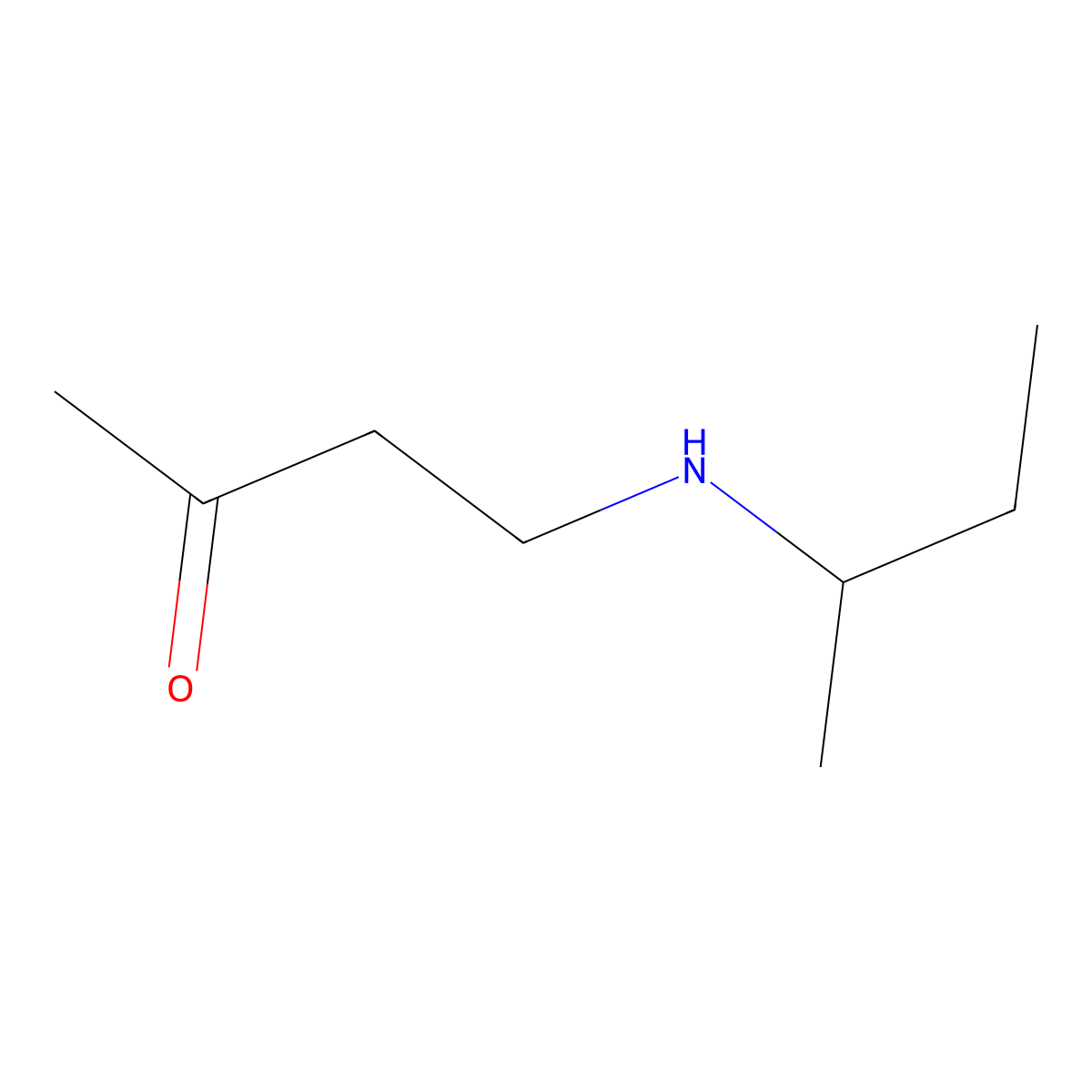 4-(sec-Butylamino)butan-2-one molecular structure, CAS 1415476-93-5
