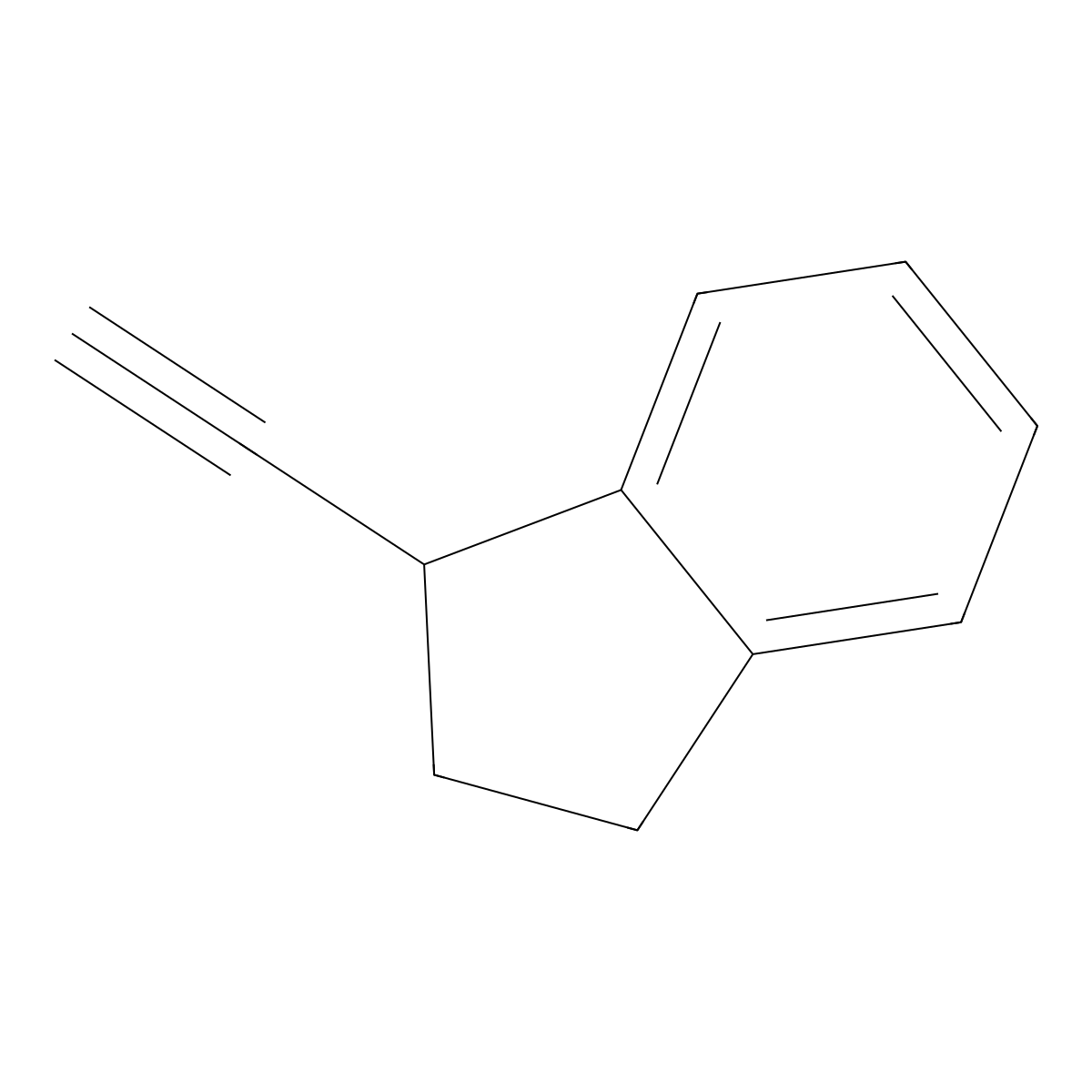 1-ethynyl-2,3-dihydro-1H-indene molecular structure, CAS 1415560-25-6