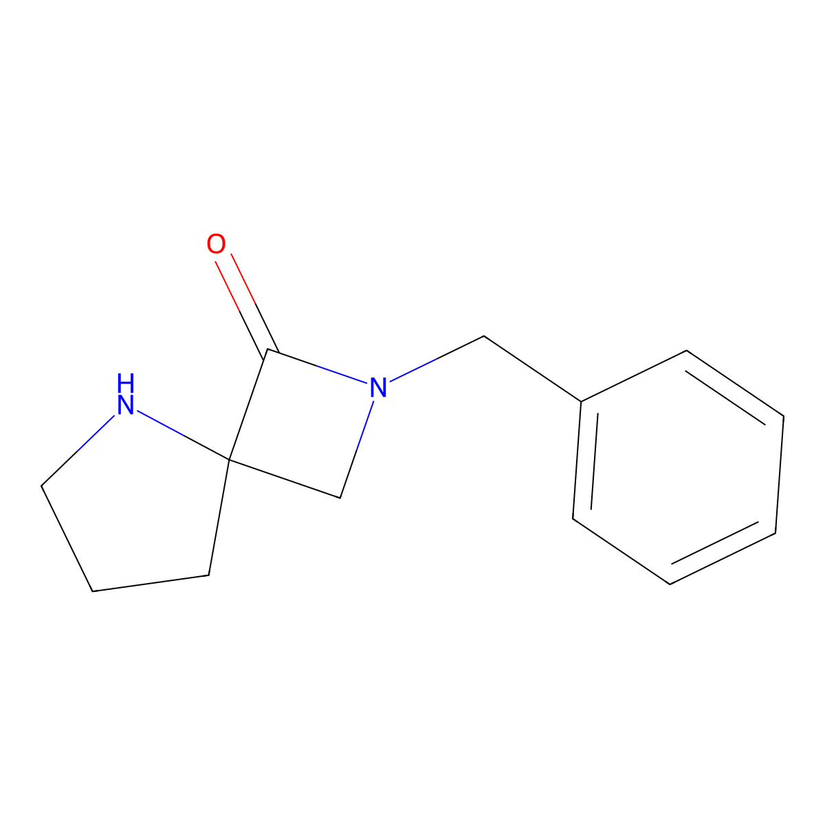 2-Benzyl-2,5-diazaspiro[3.4]octan-1-one molecular structure, CAS 1415562-70-7