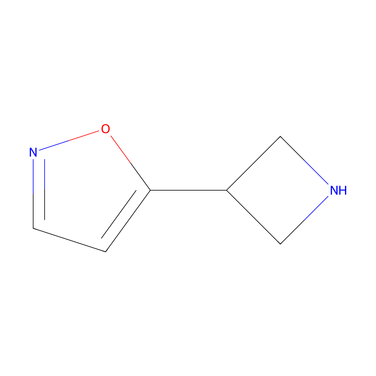 5-(Azetidin-3-yl)isoxazole molecular structure, CAS 1415638-21-9