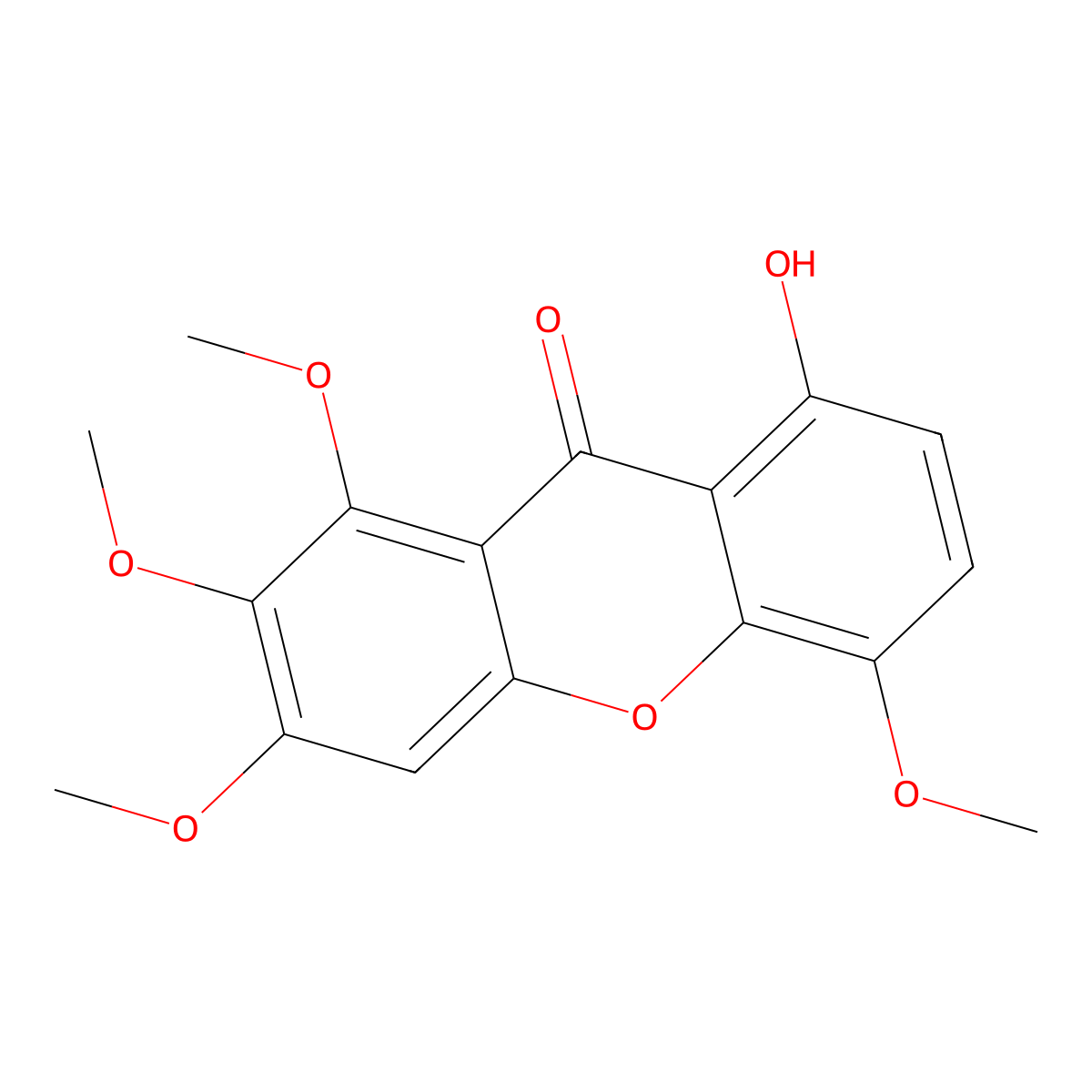 Angustin B molecular structure, CAS 1415795-51-5