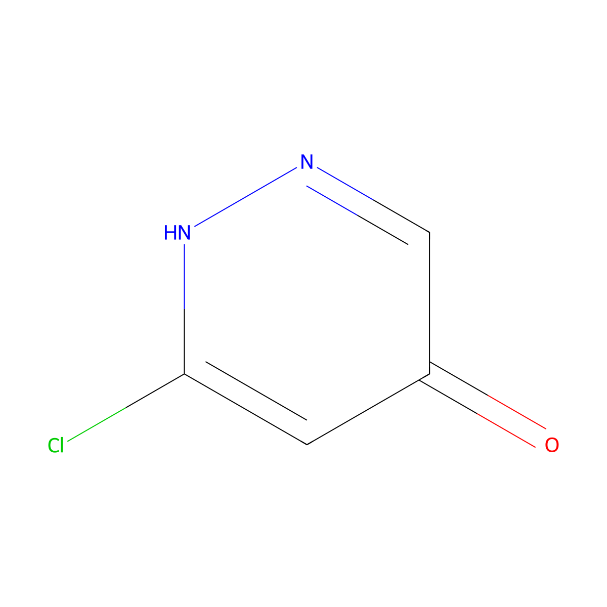 6-Chloropyridazin-4-ol molecular structure, CAS 1415928-75-4