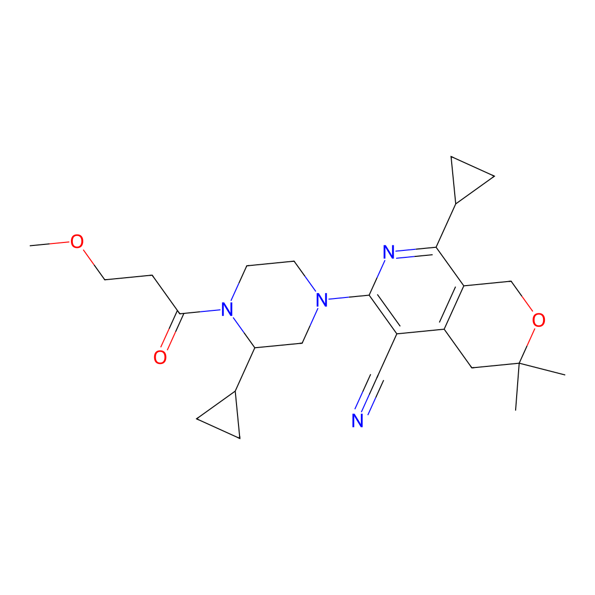 Mutant IDH1-IN-4 molecular structure, CAS 1416270-18-2