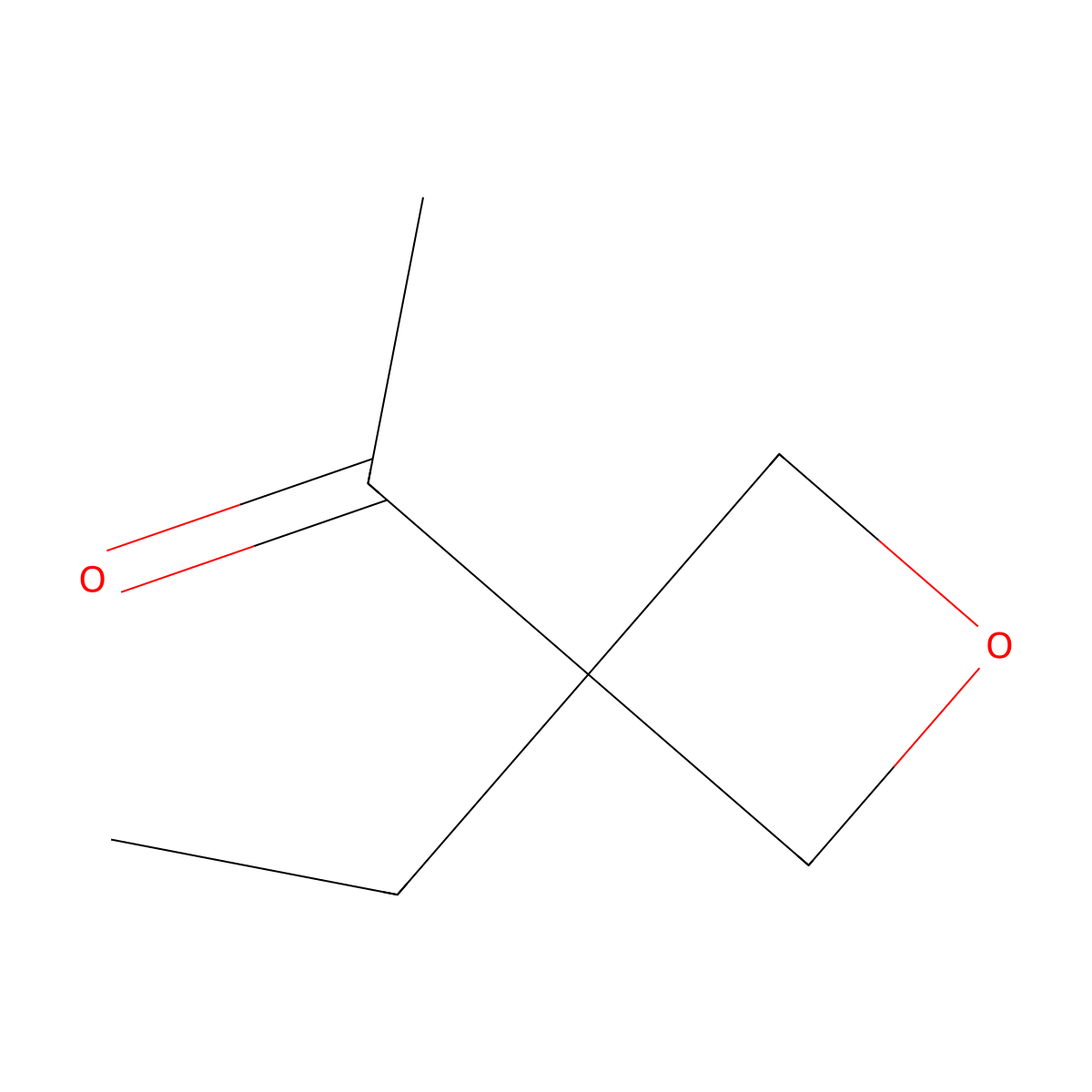 1-(3-Ethyl-oxetan-3-yl)ethanone molecular structure, CAS 1416323-27-7