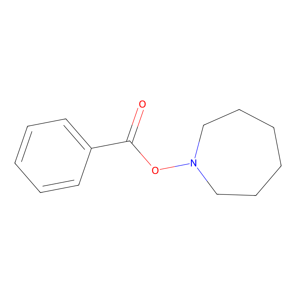 Azepan-1-yl benzoate molecular structure, CAS 1416324-92-9