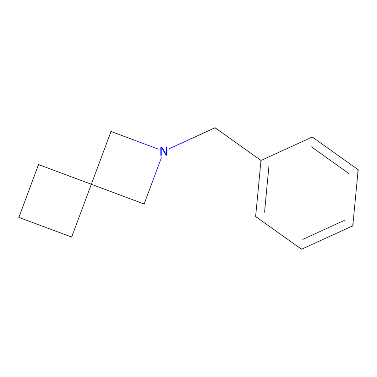 2-Benzyl-2-azaspiro[3.3]heptane molecular structure, CAS 1416438-72-6