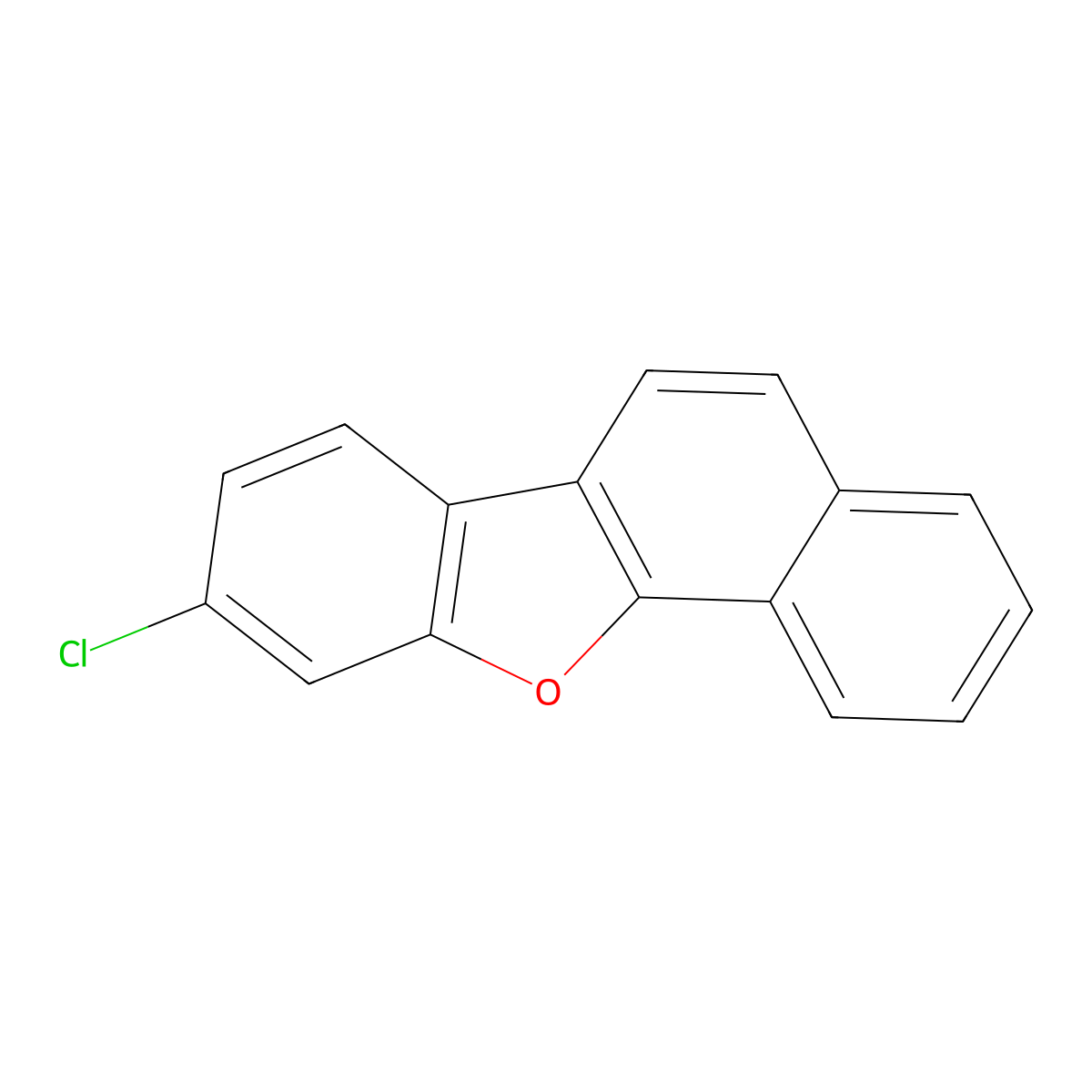 9-Chloronaphtho[1,2-b]benzofuran molecular structure, CAS 1416620-13-7