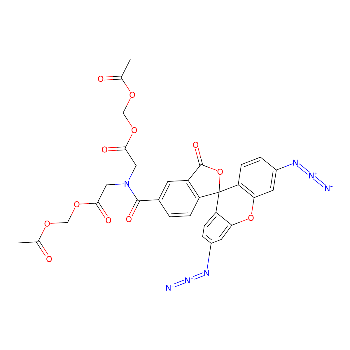 Sulfidefluor-7 AM molecular structure, CAS 1416872-50-8