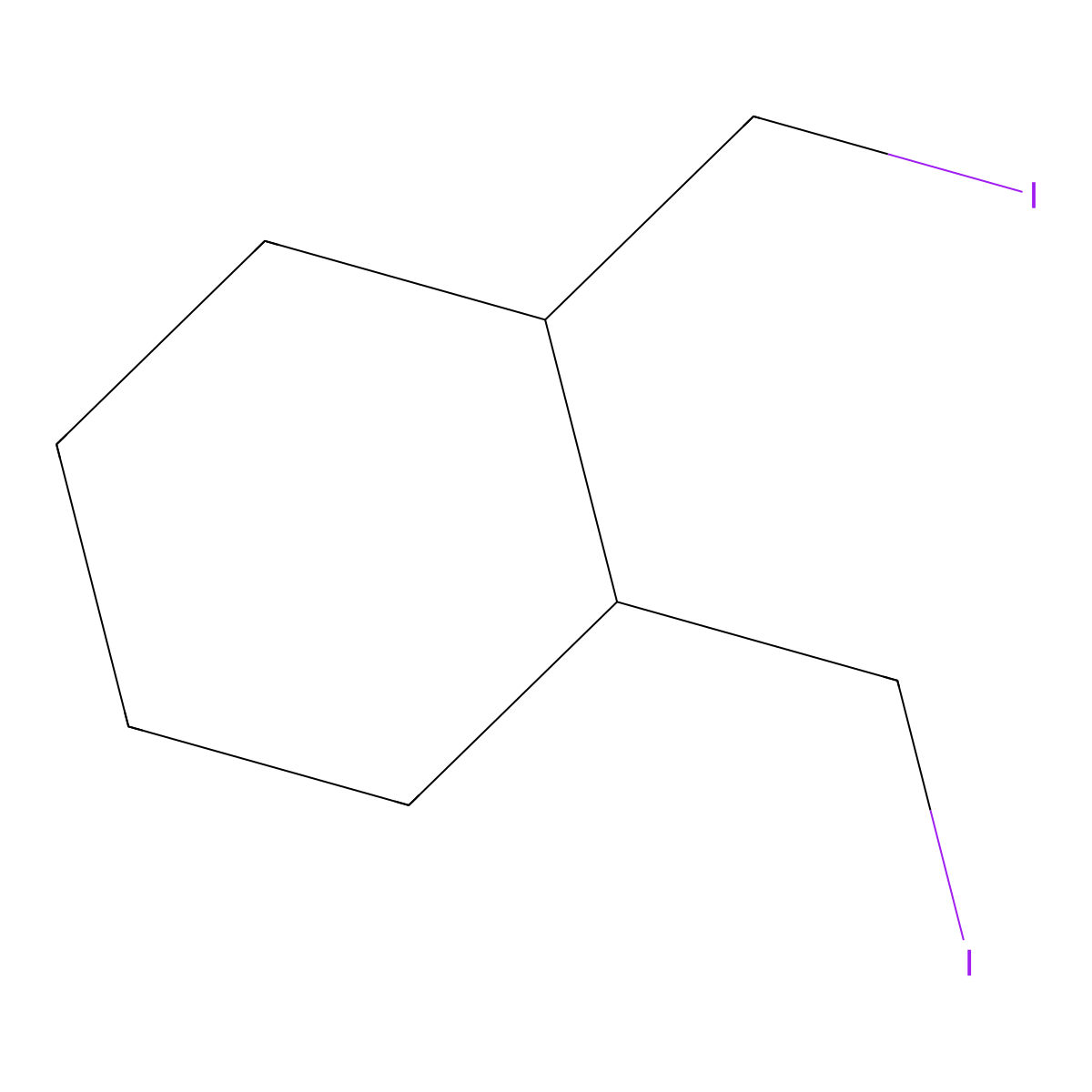 (1R,2R)-1,2-bis(iodomethyl)cyclohexane molecular structure, CAS 1416975-21-7