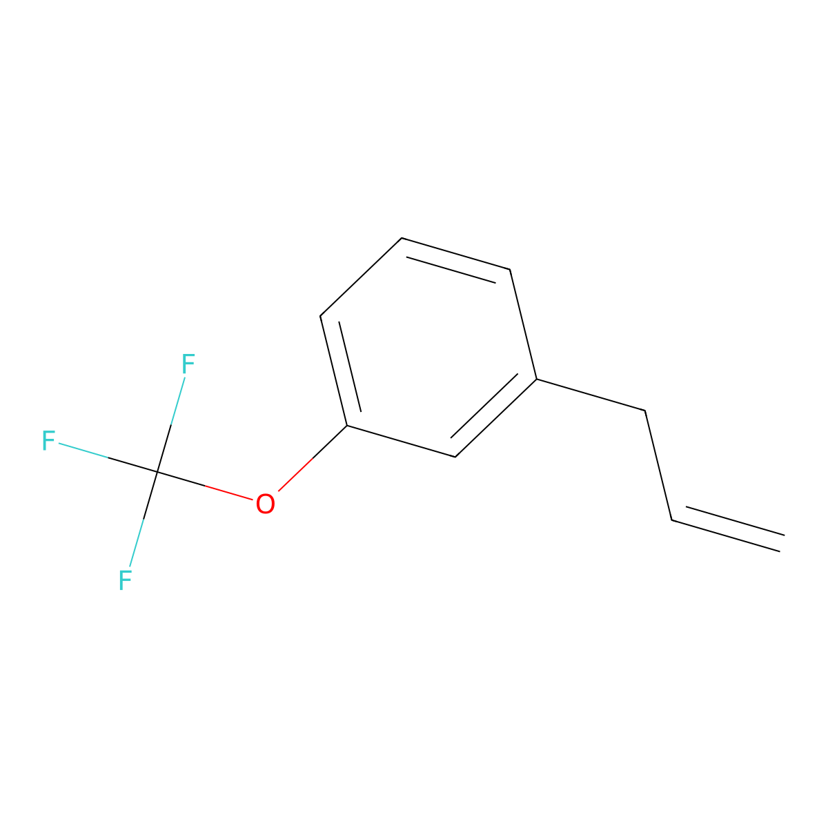 3-[3-(Trifluoromethoxy)phenyl]-1-propene molecular structure, CAS 1417511-03-5