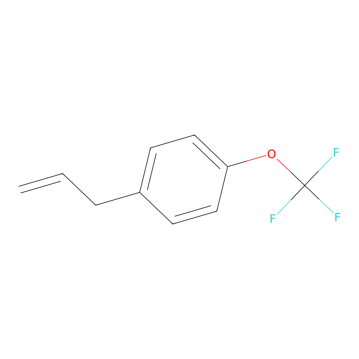 3-[4-(Trifluoromethoxy)phenyl]-1-propene molecular structure, CAS 1417512-06-1