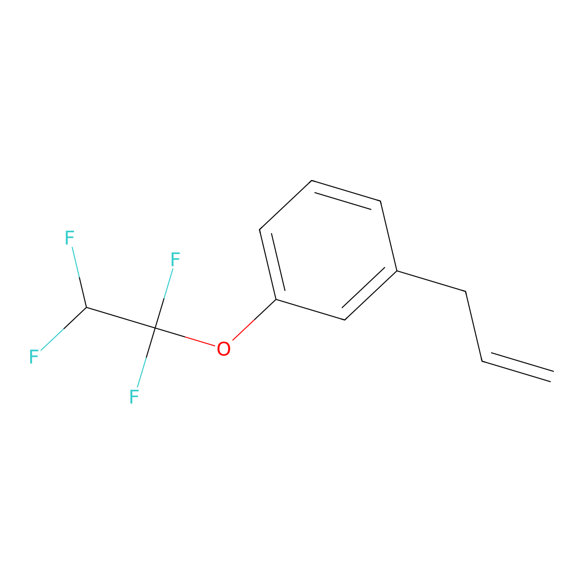 1-Allyl-3-(1,1,2,2-tetrafluoro-ethoxy)-benzene molecular structure, CAS 1417512-24-3