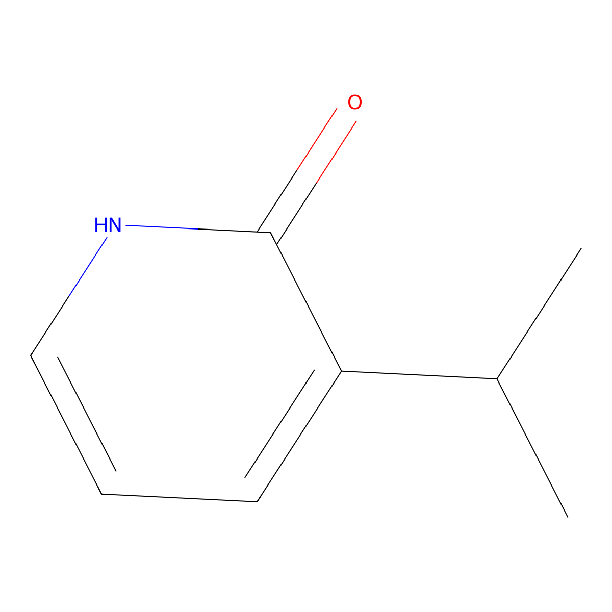 3-Isopropylpyridin-2(1H)-one molecular structure, CAS 1417519-11-9