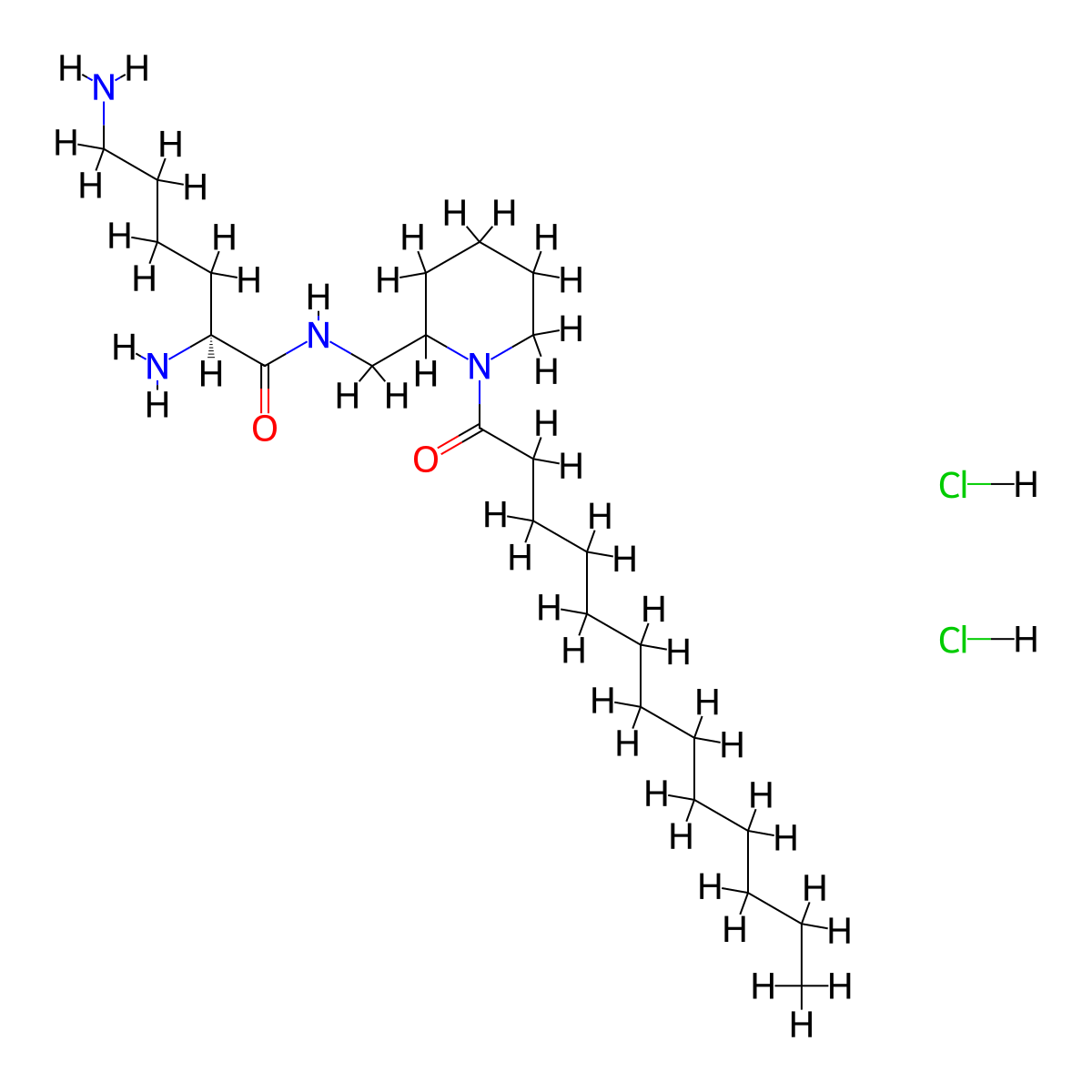 NPC-15437 dihydrochloride molecular structure, CAS 141774-20-1