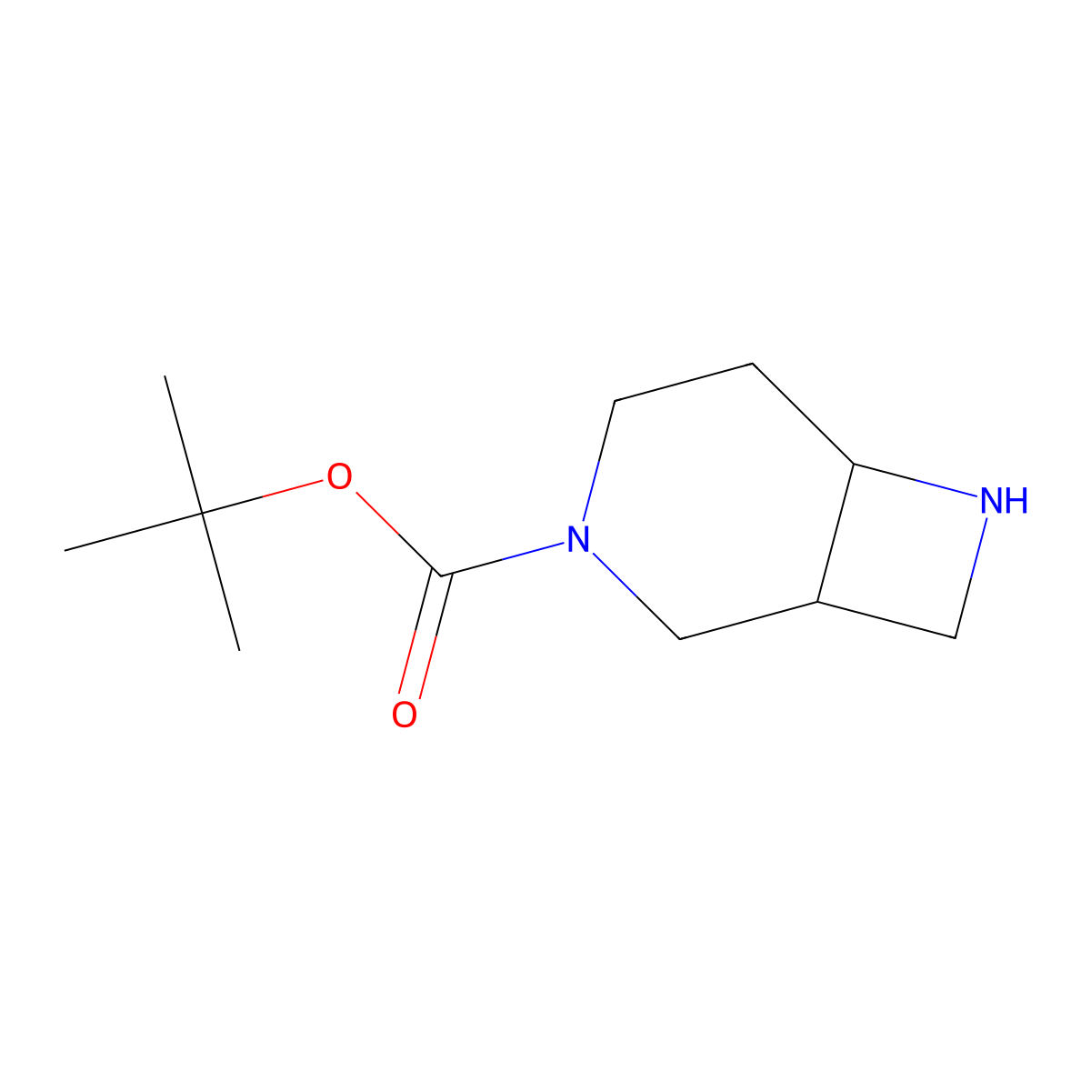 (1S,6R)-3-Boc-3,7-diazabicyclo[4.2.0]octane molecular structure, CAS 1417789-49-1