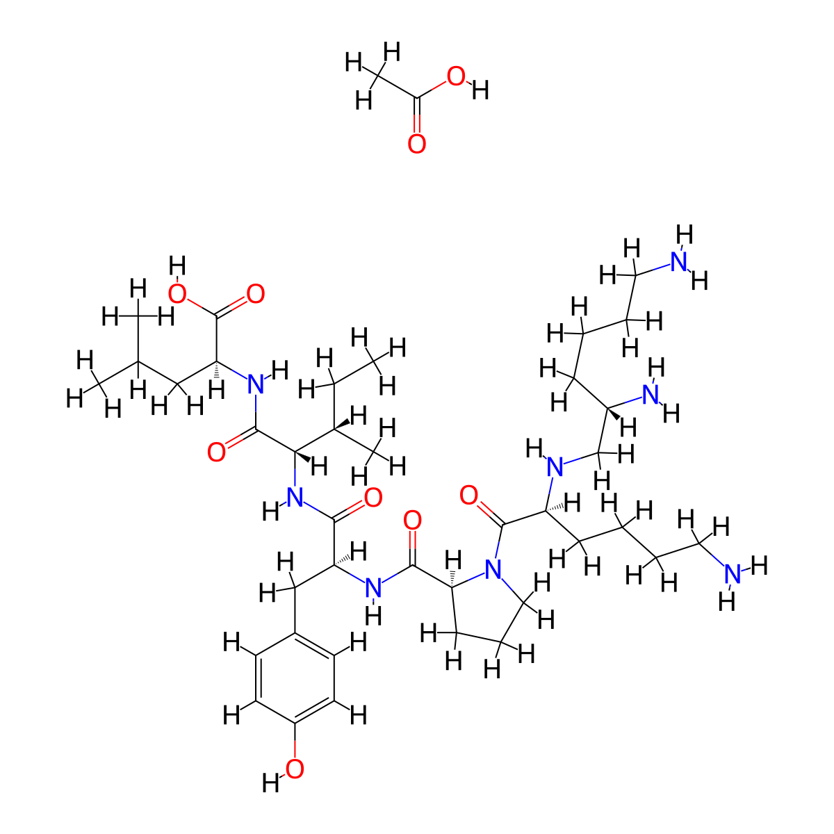 JMV 449 (acetate) molecular structure, CAS 141863-45-8