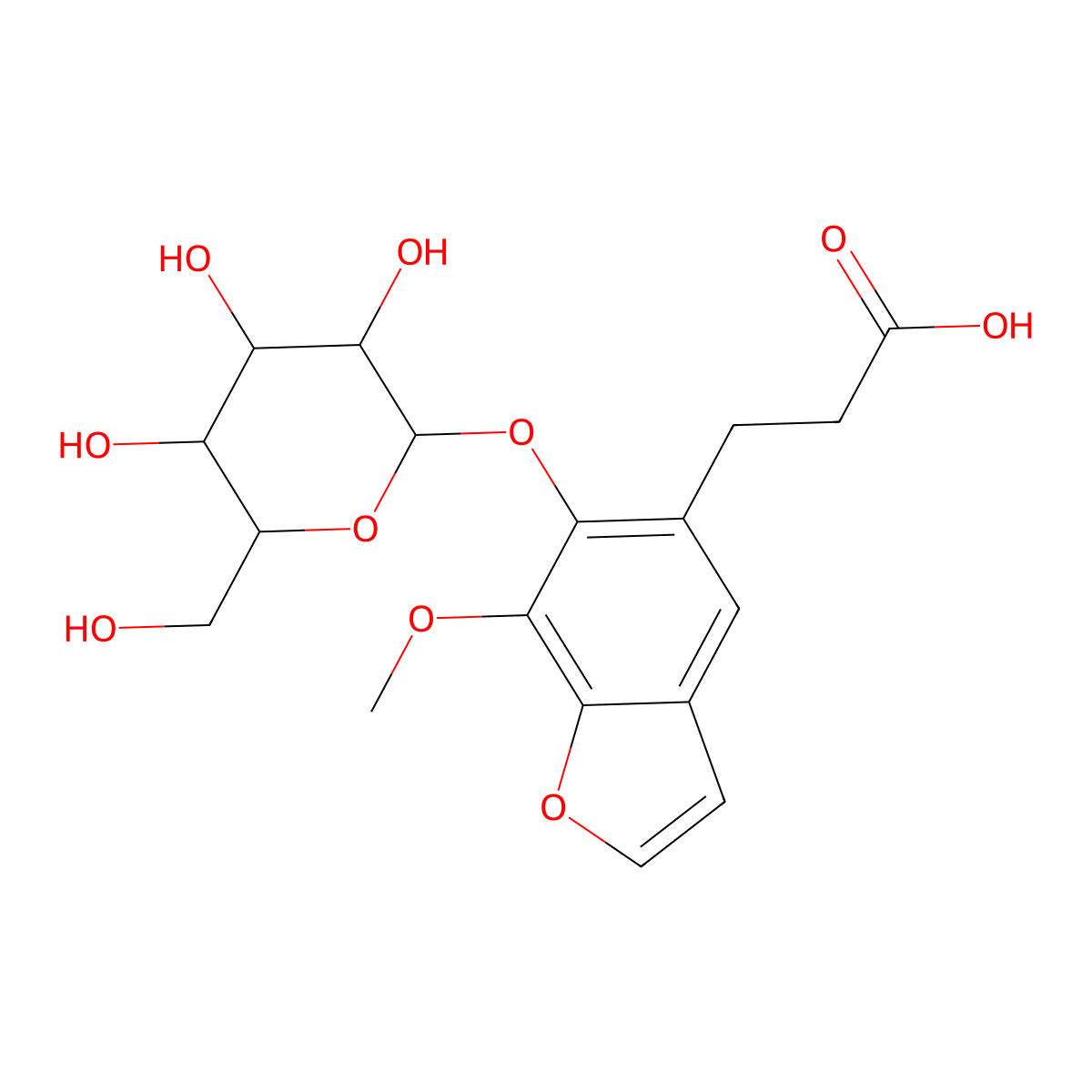 Cnidioside B molecular structure, CAS 141896-54-0