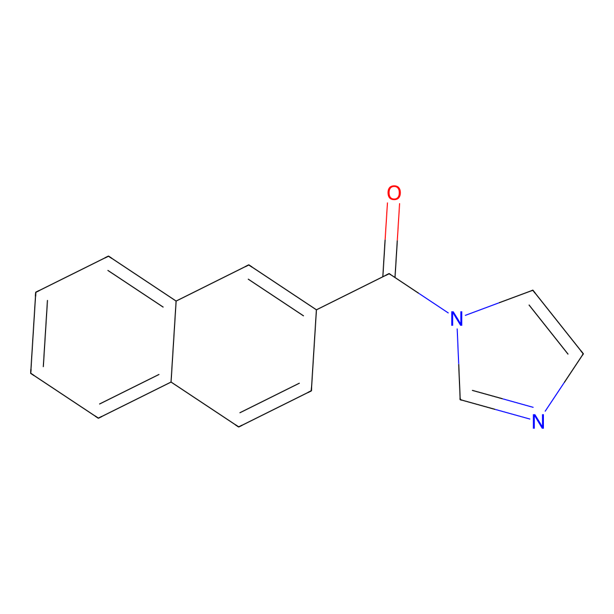 1-(2-Naphthoyl)imidazole molecular structure, CAS 141903-34-6