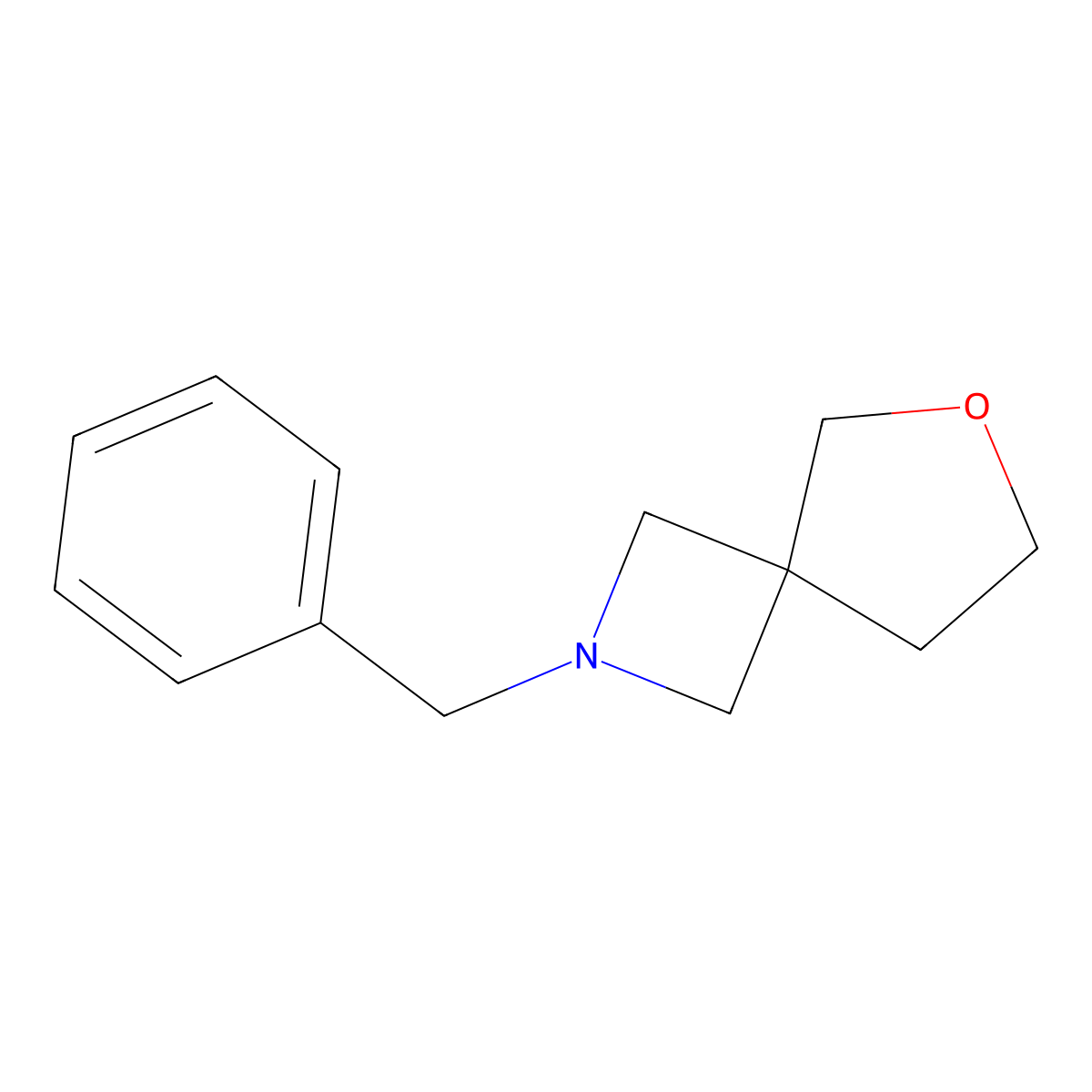 2-Benzyl-6-oxa-2-azaspiro[3.4]octane molecular structure, CAS 1419590-34-3