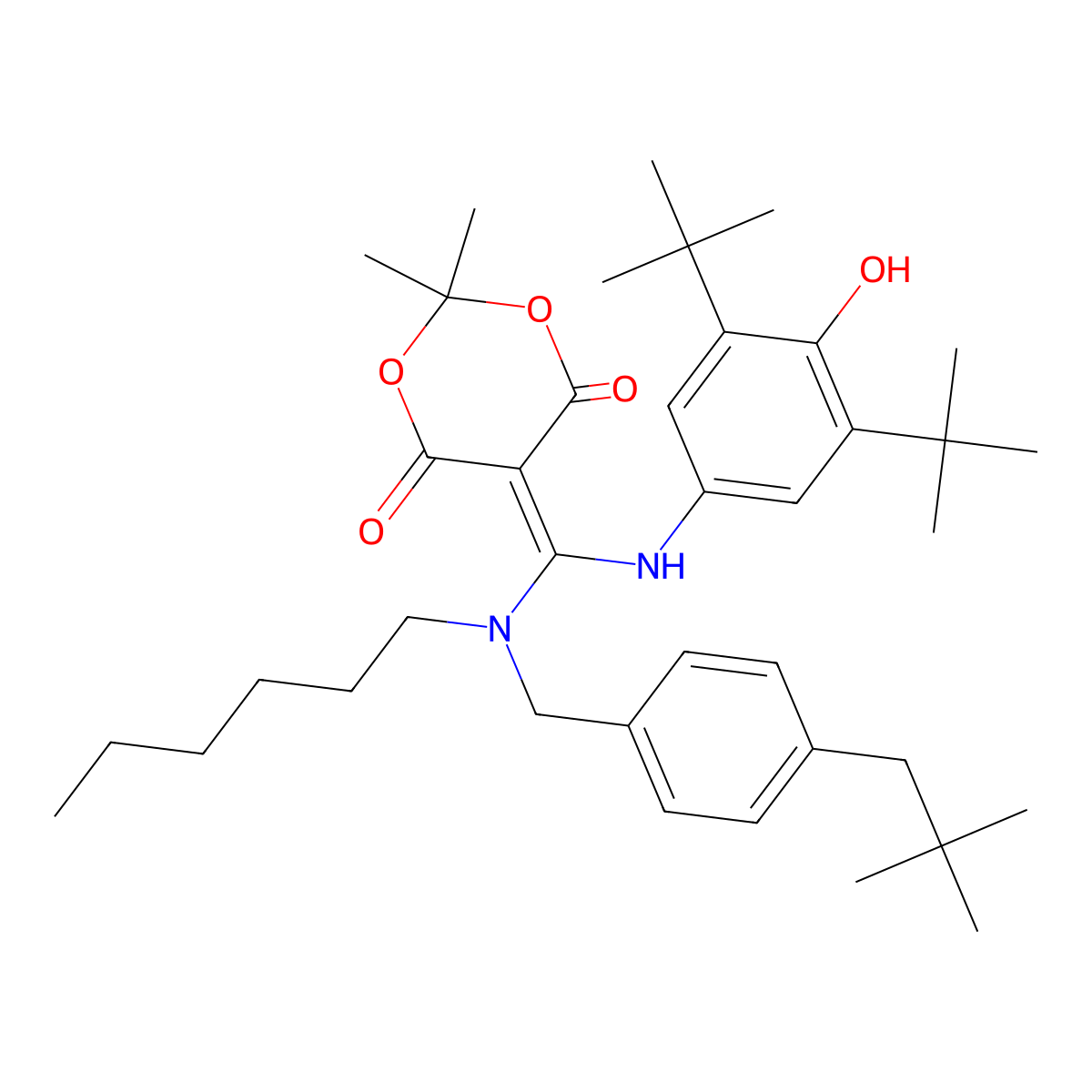 Eldacimibe molecular structure, CAS 141993-70-6