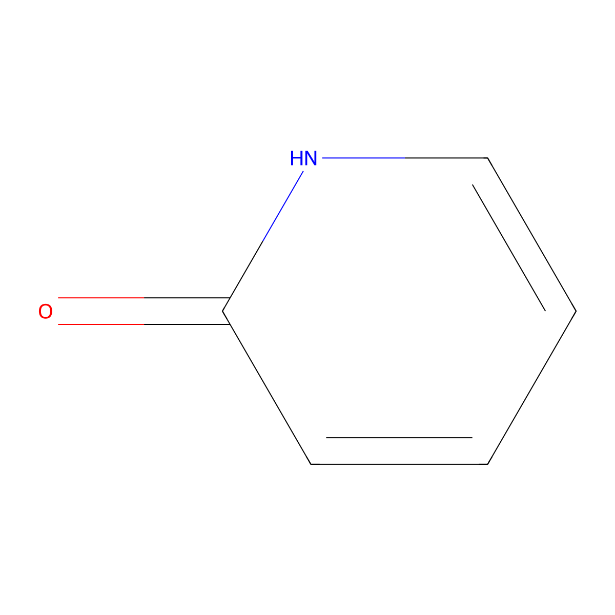 2-Pyridone molecular structure, CAS 142-08-5
