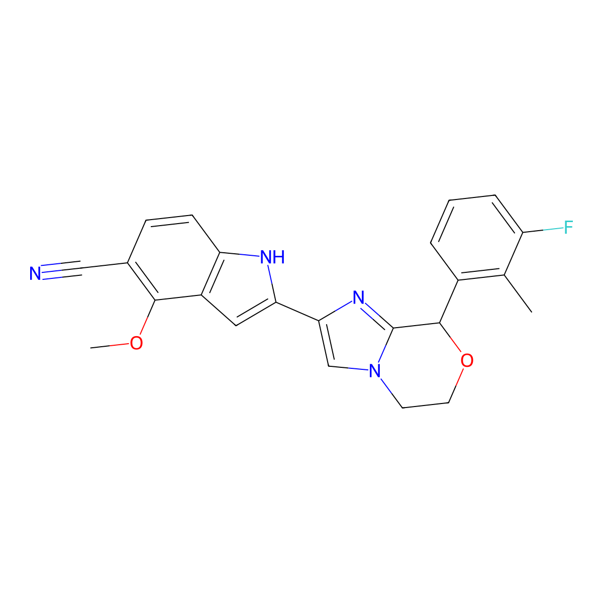 gamma-Secretase modulator 4 molecular structure, CAS 1420200-82-3