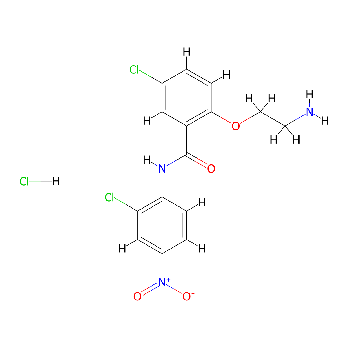 HJC0152 hydrochloride molecular structure, CAS 1420290-99-8