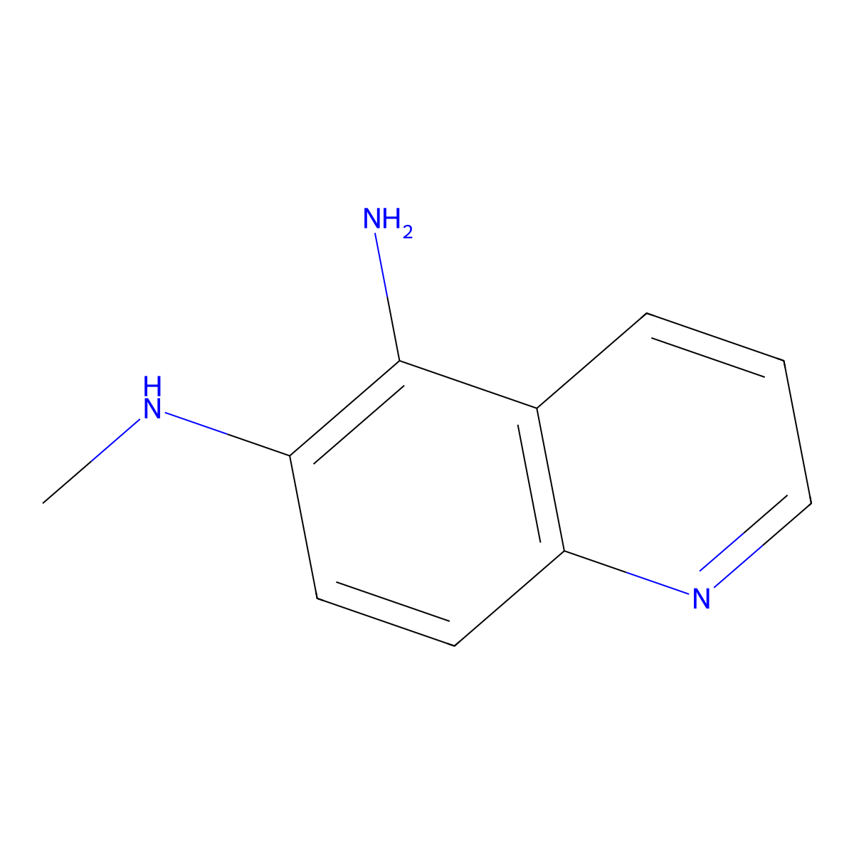 N6-Methylquinoline-5,6-diamine molecular structure, CAS 14204-98-9