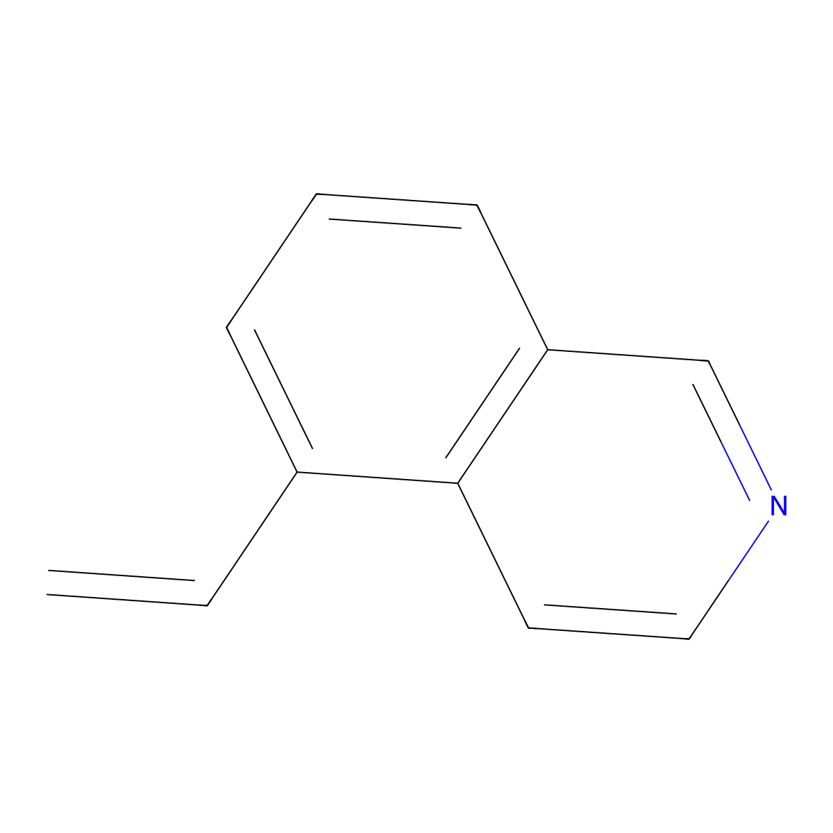 5-Ethenylisoquinoline molecular structure, CAS 1420790-55-1