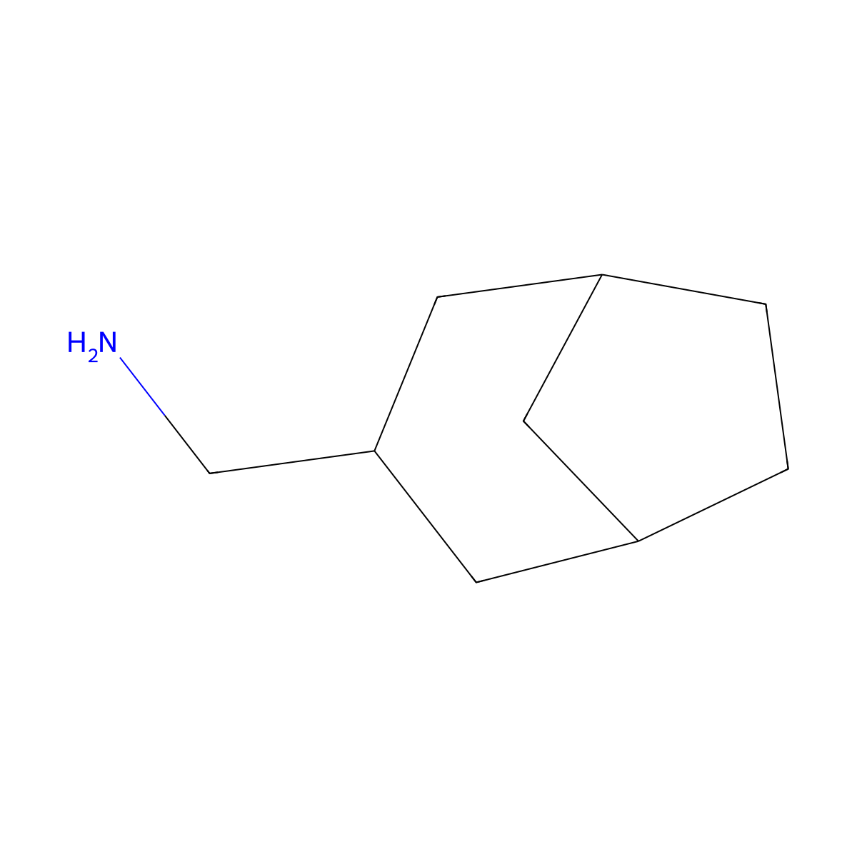 3-Bicyclo[3.2.1]octanylmethanamine molecular structure, CAS 1420791-76-9
