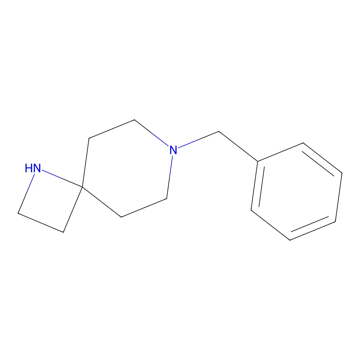 7-Benzyl-1,7-diazaspiro[3.5]nonane molecular structure, CAS 1420897-28-4