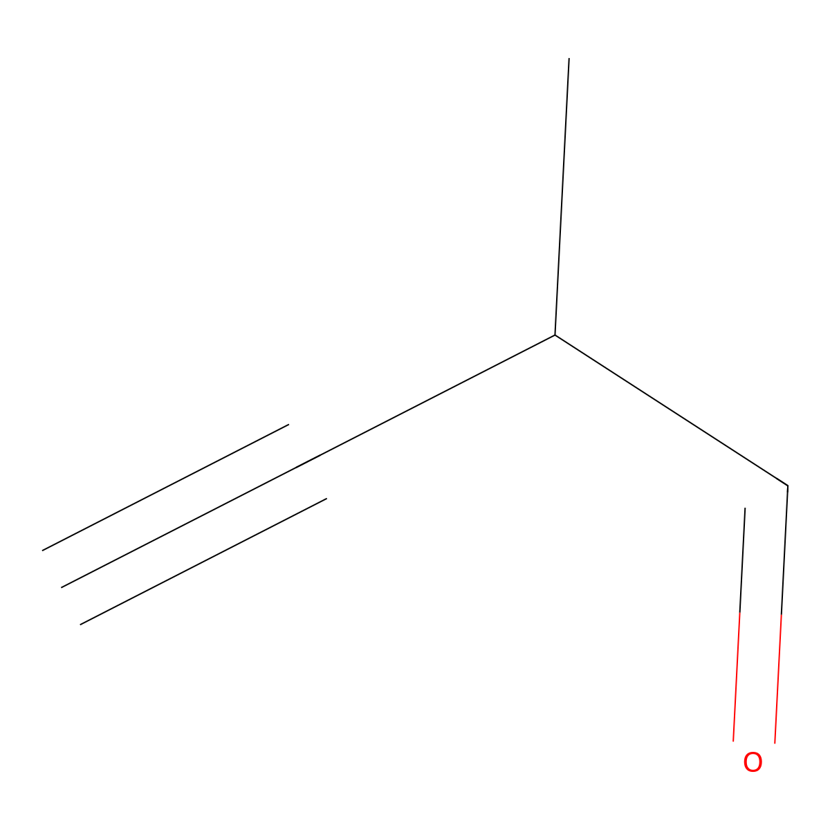 2-Methylbut-3-ynal molecular structure, CAS 1420977-68-9