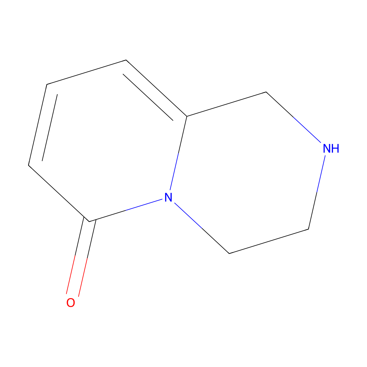 1,2,3,4-Tetrahydropyrido[1,2-a]pyrazin-6-one molecular structure, CAS 1421130-31-5