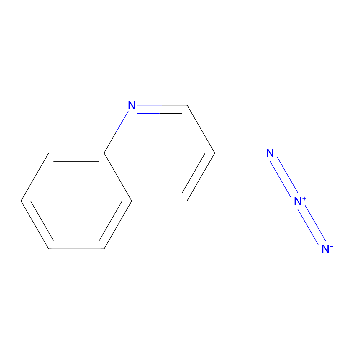 3-Azidoquinoline molecular structure, CAS 14213-02-6