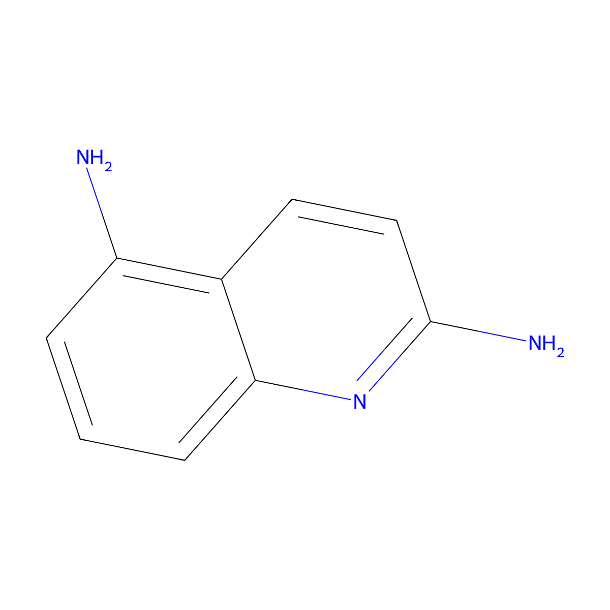 Quinoline-2,5-diamine molecular structure, CAS 1421314-22-8