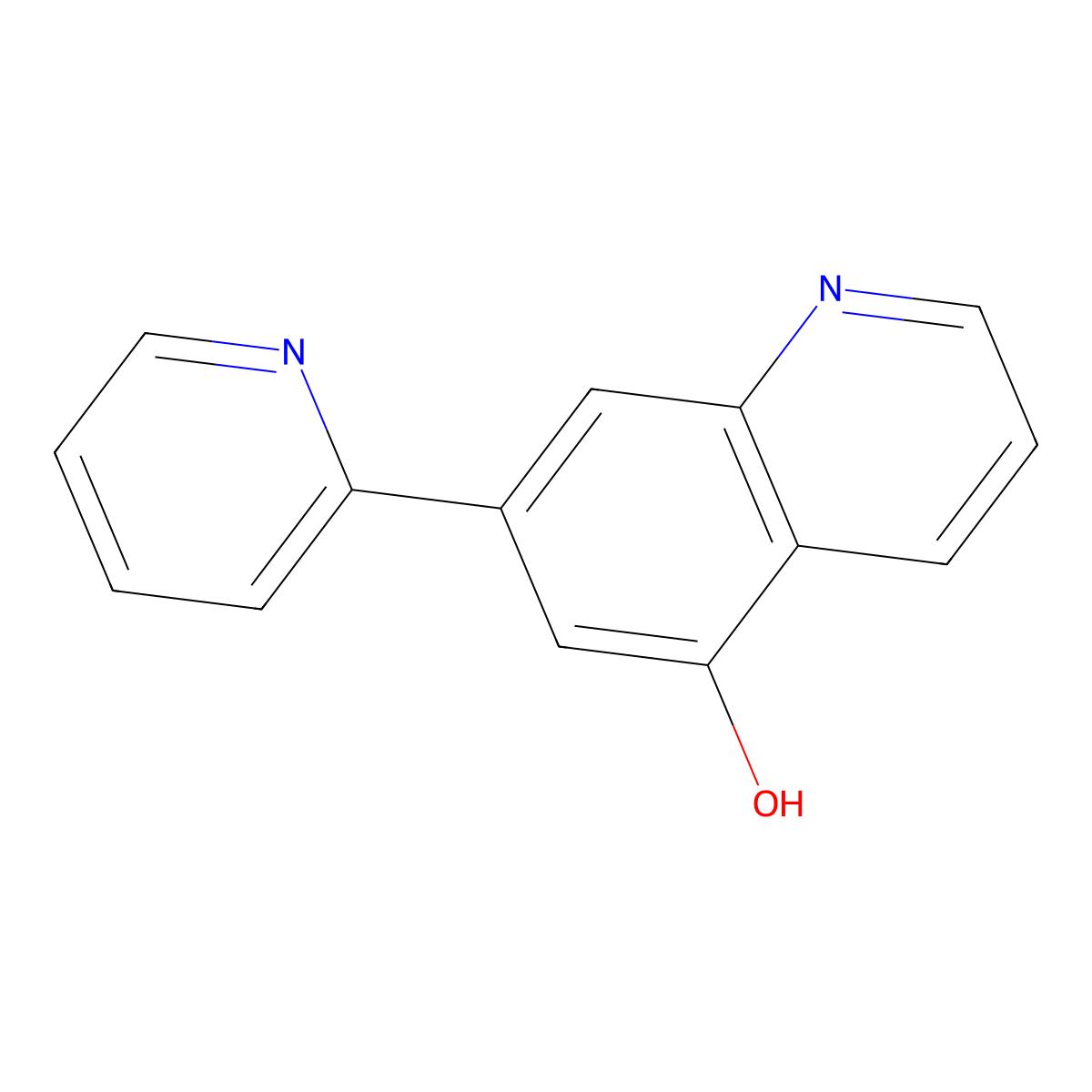 7-(Pyridin-2-yl)quinolin-5-ol molecular structure, CAS 1421341-13-0
