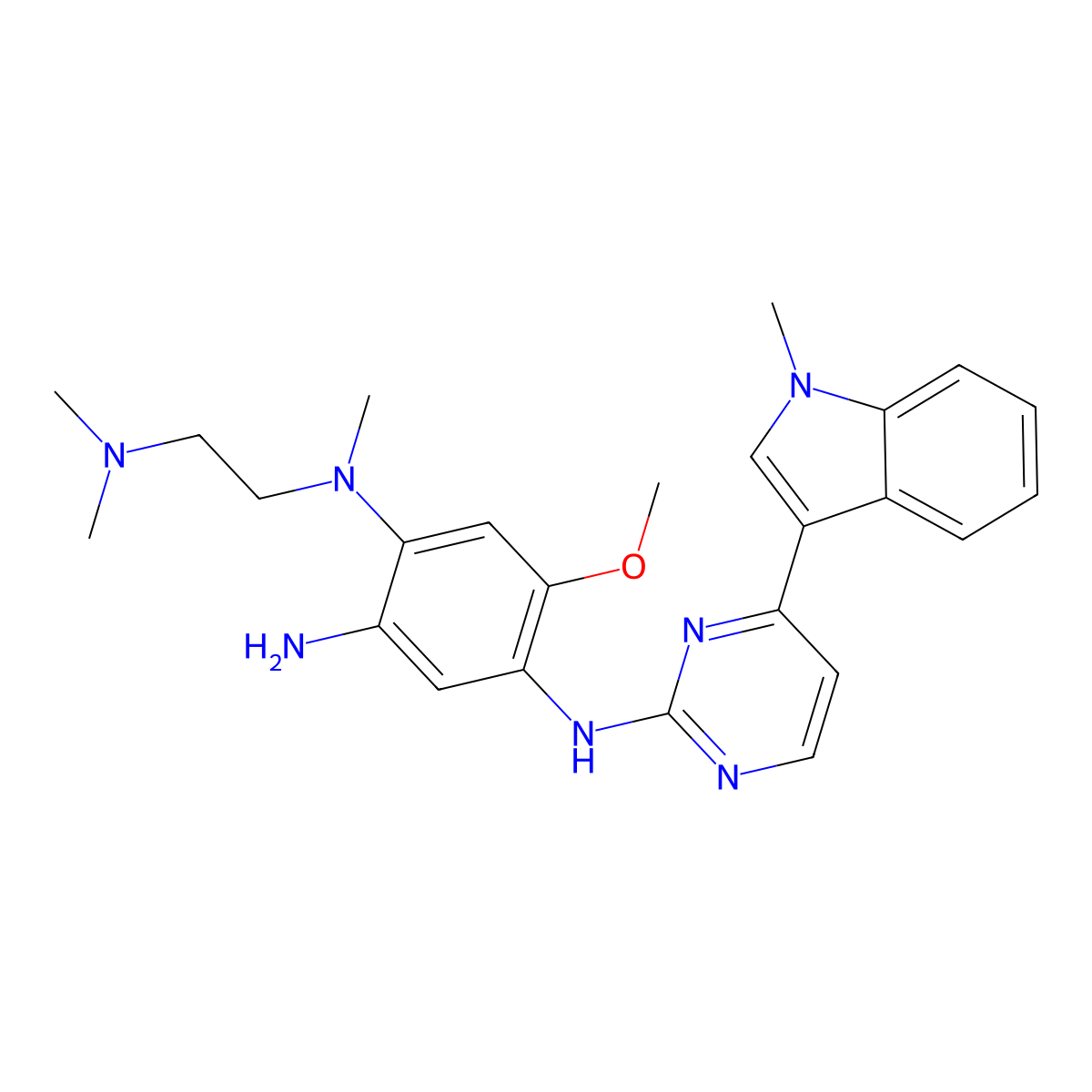Mutated EGFR-IN-1 molecular structure, CAS 1421372-66-8