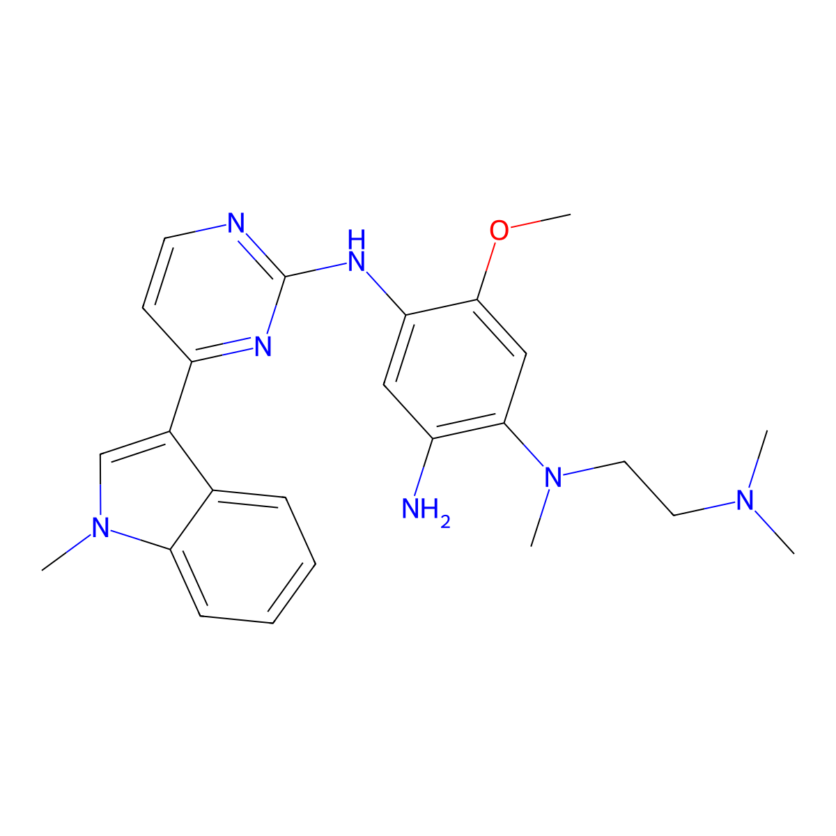 Mutated EGFR-IN-1 molecular structure, CAS 1421372-66-8