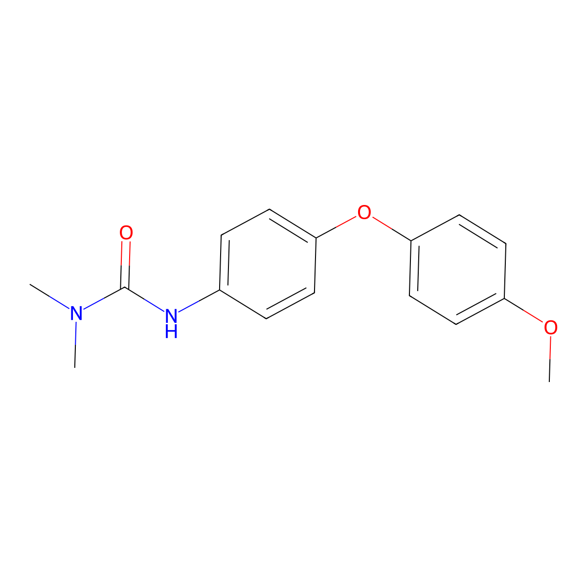 Difenoxuron molecular structure, CAS 14214-32-5