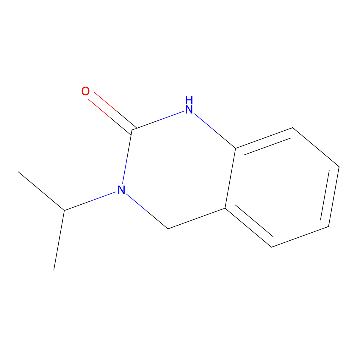 3-(Propan-2-yl)-1,2,3,4-tetrahydroquinazolin-2-one molecular structure, CAS 142141-31-9