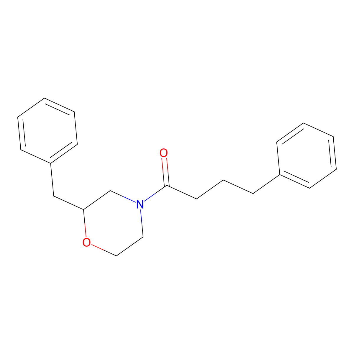 1-(2-Benzylmorpholino)-4-phenylbutan-1-one molecular structure, CAS 1421501-57-6