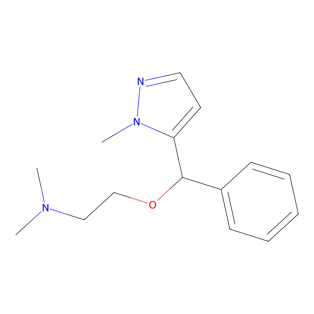 Cizolirtine molecular structure, CAS 142155-43-9