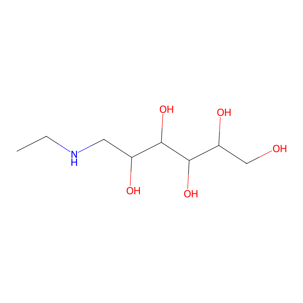 Eglumine molecular structure, CAS 14216-22-9