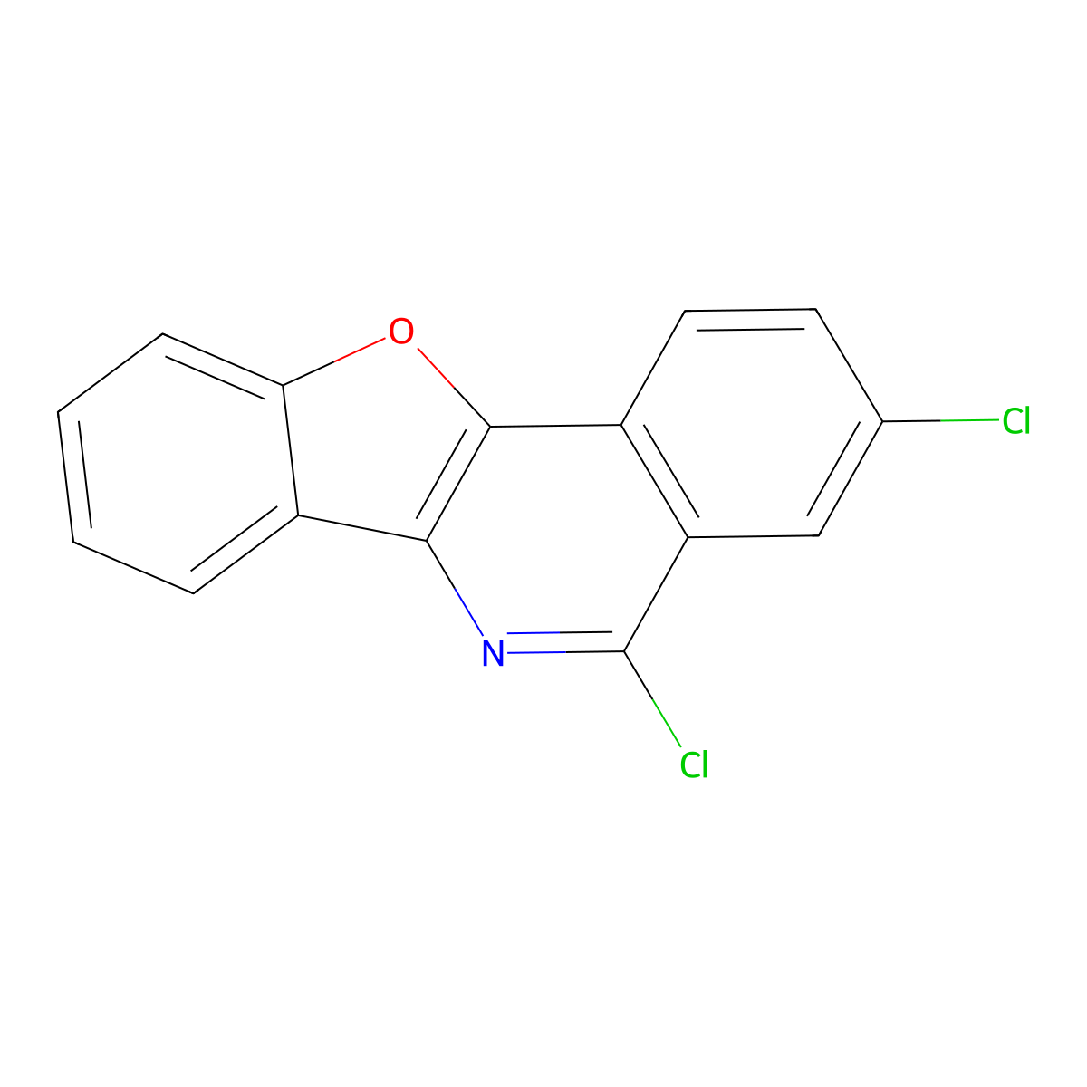 3,5-Dichloro-benzofuro[3,2-c]isoquinoline molecular structure, CAS 1421604-91-2