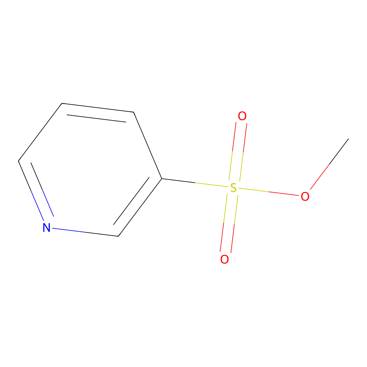Methyl Pyridine Sulfonate molecular structure, CAS 1421640-34-7